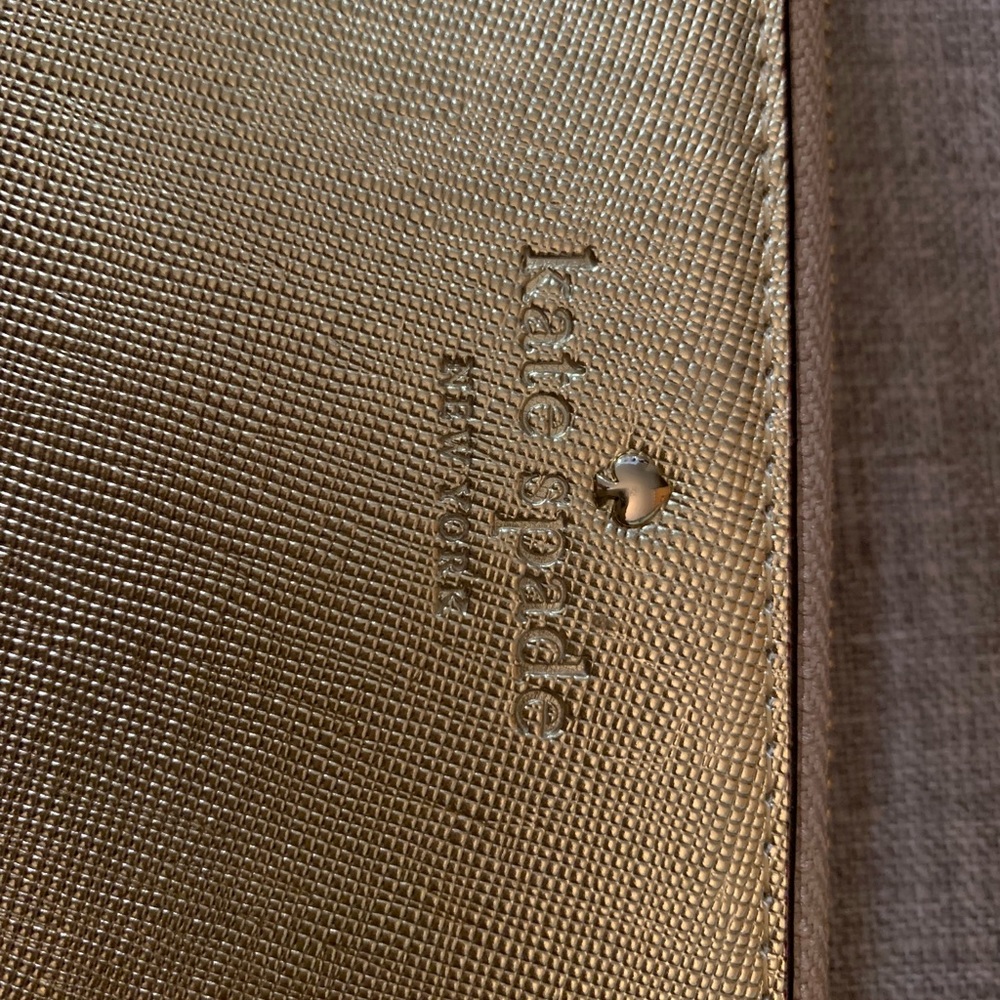 Gold Kate Spade Wallet - Picture 4 of 8